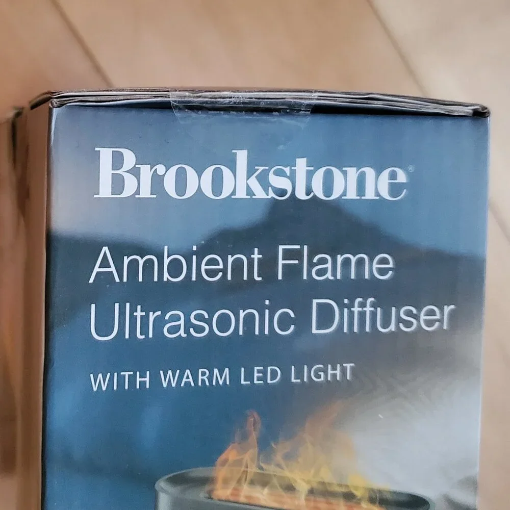 Brookstone Mini Ambient Flame Ultrasonic Diffuser